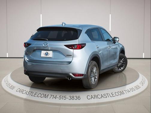 Sonic Silver Metallic 2020 Mazda CX-5 Touring