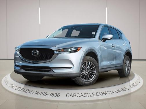 Sonic Silver Metallic 2020 Mazda CX-5 Touring