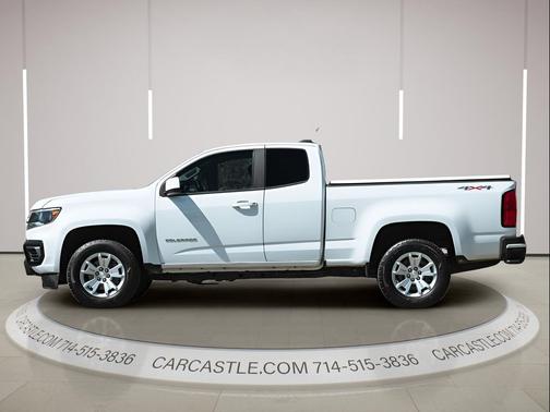 Summit White 2021 Chevrolet Colorado LT