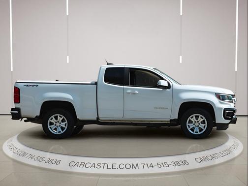 Summit White 2021 Chevrolet Colorado LT