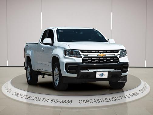 Summit White 2021 Chevrolet Colorado LT