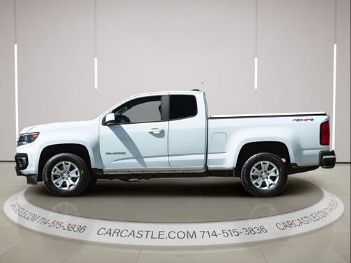 Summit White 2021 Chevrolet Colorado LT
