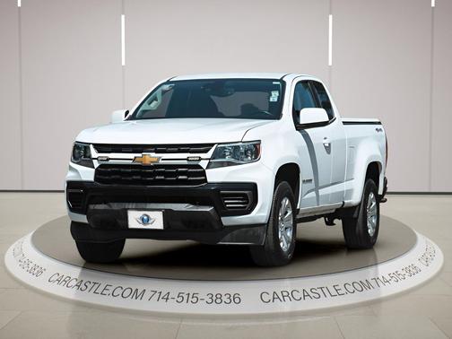 Summit White 2021 Chevrolet Colorado LT