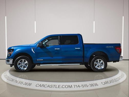 Atlas Blue Metallic 2024 Ford F-150 XLT