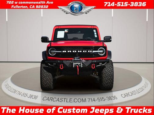 Race Red 2022 Ford Bronco Wildtrak