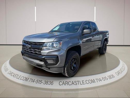 Satin Steel Metallic 2022 Chevrolet Colorado WT