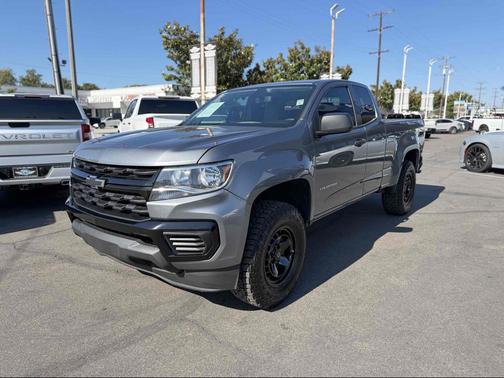 Satin Steel Metallic 2022 Chevrolet Colorado WT