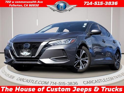 Gun Metallic 2021 Nissan Sentra SV