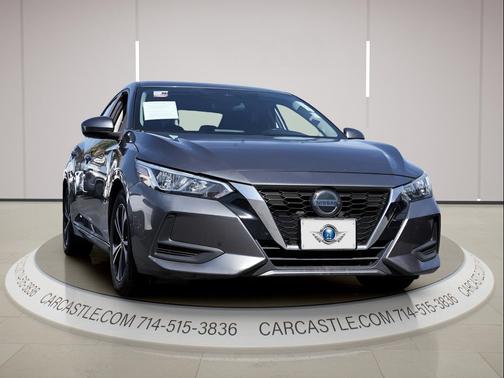Gun Metallic 2021 Nissan Sentra SV