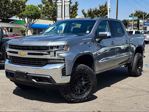 Satin Steel Metallic 2021 Chevrolet Silverado 1500 LT