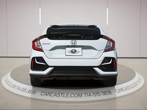 Platinum White Pearl 2020 Honda Civic EX