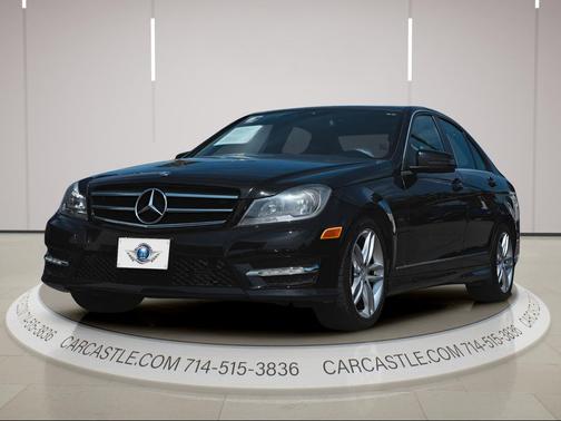 Obsidian Black Metallic 2014 Mercedes-Benz C-Class C 250 Sport