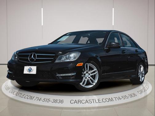 Obsidian Black Metallic 2014 Mercedes-Benz C-Class C 250 Sport