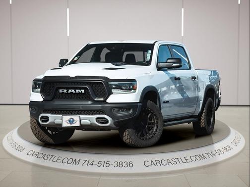 Bright White Clearcoat 2022 RAM 1500 Rebel