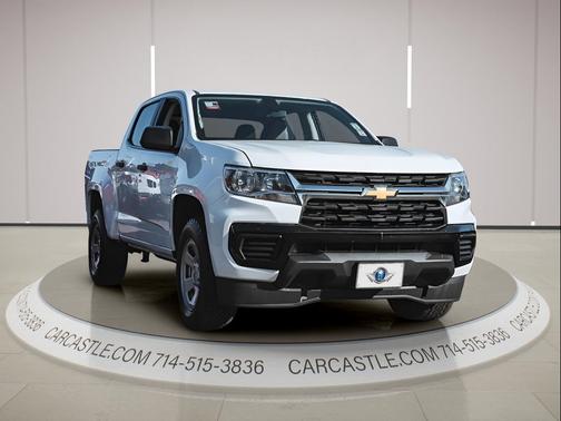 Summit White 2022 Chevrolet Colorado WT