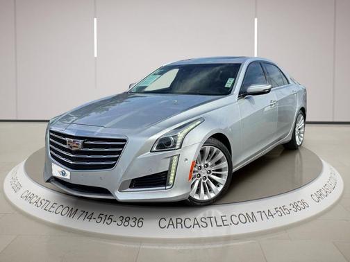 Radiant Silver Metallic 2018 Cadillac CTS 3.6L Premium Luxury