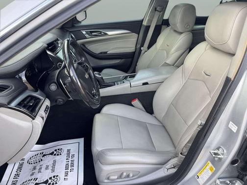 Radiant Silver Metallic 2018 Cadillac CTS 3.6L Premium Luxury