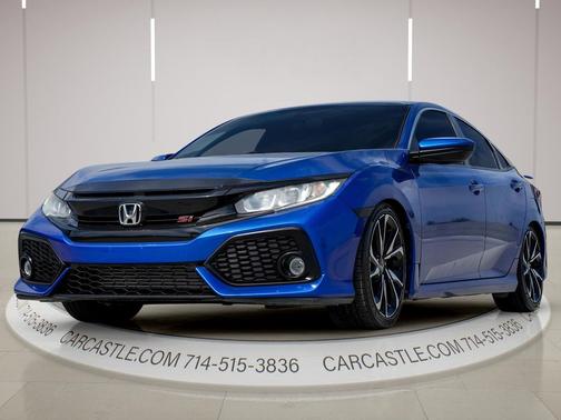 Aegean Blue Metallic 2019 Honda Civic Si Base
