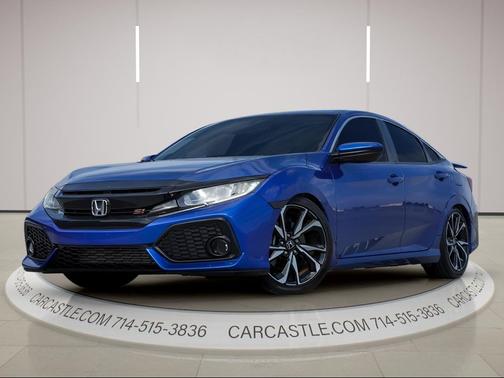 Aegean Blue Metallic 2019 Honda Civic Si Base