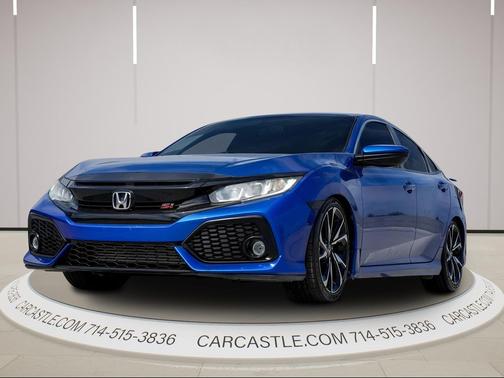 Aegean Blue Metallic 2019 Honda Civic Si Base