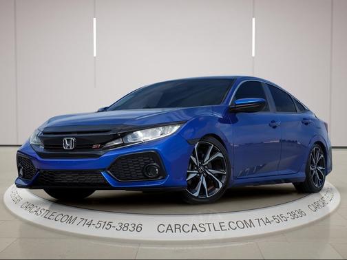 Aegean Blue Metallic 2019 Honda Civic Si Base