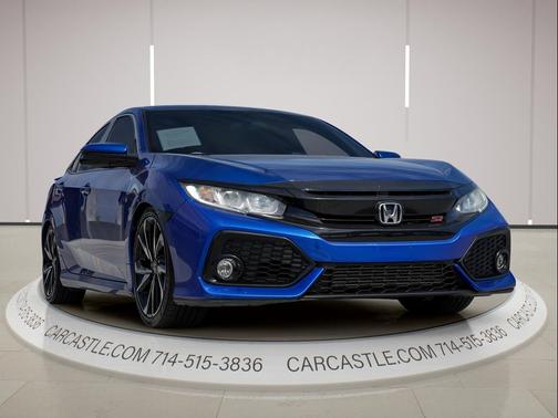 Aegean Blue Metallic 2019 Honda Civic Si Base