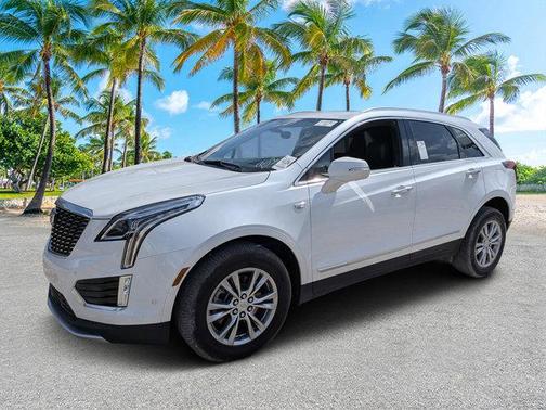 Crystal White Tri-Coat 2022 Cadillac XT5 Premium Luxury