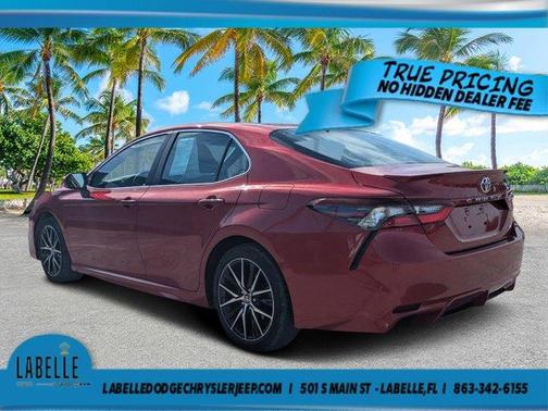 Red 2023 Toyota Camry SE