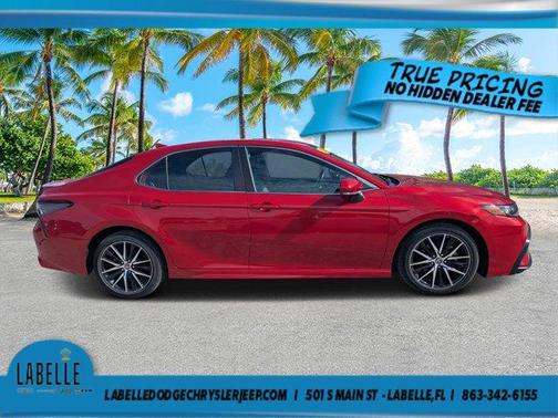 Red 2023 Toyota Camry SE