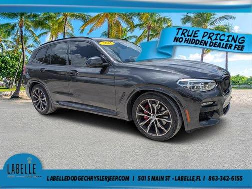 Dark Graphite Metallic 2021 BMW X3 sDrive30i