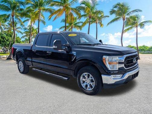 Agate Black Metallic 2022 Ford F-150 XLT