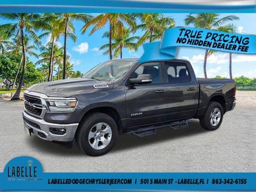 Granite Crystal Clearcoat Metallic 2022 RAM 1500 Big Horn