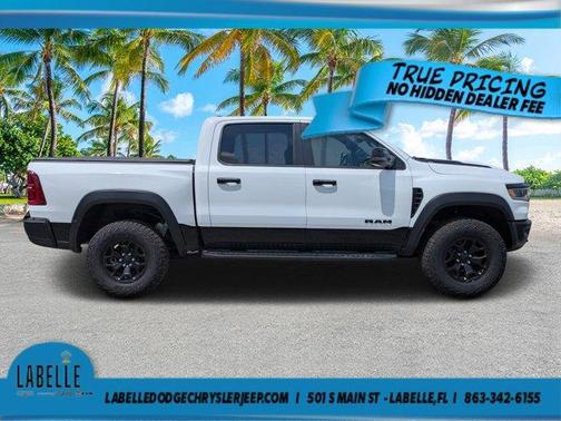 Bright White Clearcoat 2025 RAM 1500 RHO