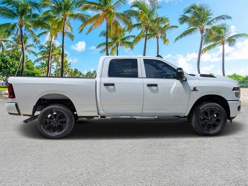Bright White Clearcoat 2026 RAM 2500 Black Express