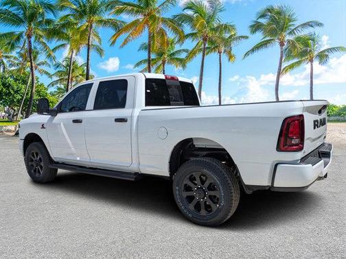 Bright White Clearcoat 2026 RAM 2500 Black Express