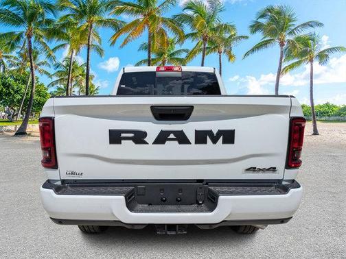 Bright White Clearcoat 2026 RAM 2500 Black Express