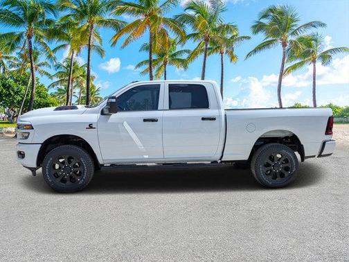 Bright White Clearcoat 2026 RAM 2500 Black Express