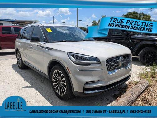 Beige 2022 Lincoln Aviator Reserve RWD