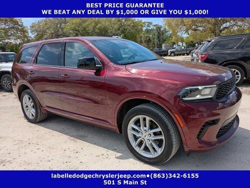 Octane Red Pearlcoat 2025 Dodge Durango GT
