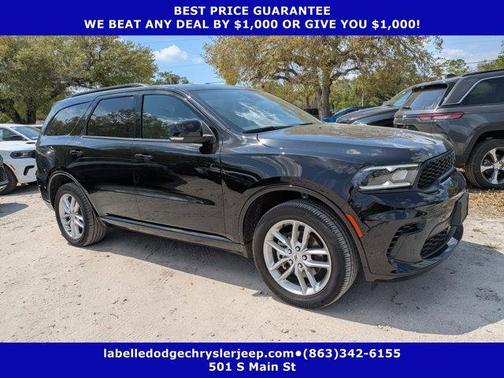 DB Black Clearcoat 2025 Dodge Durango GT