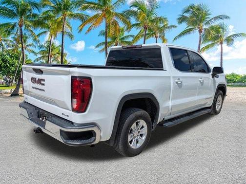 Summit White 2019 GMC Sierra 1500 SLE