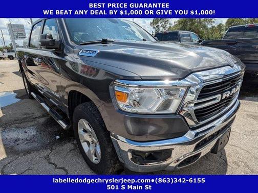 Granite Crystal Clearcoat Metallic 2019 RAM 1500 Big Horn