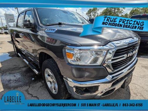 Granite Crystal Clearcoat Metallic 2019 RAM 1500 Big Horn