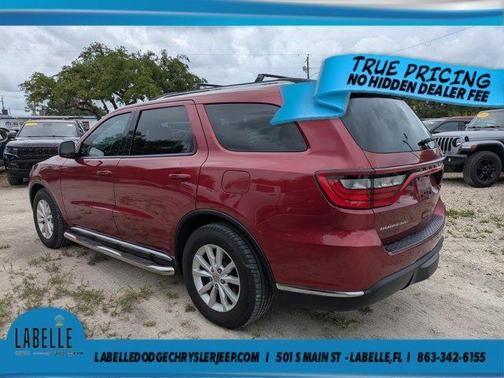 Deep Cherry Red Crystal Pearlcoat 2015 Dodge Durango SXT