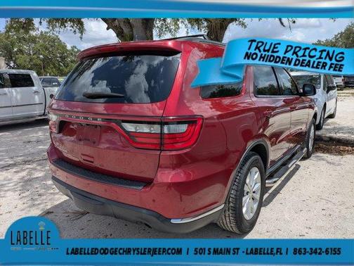 Deep Cherry Red Crystal Pearlcoat 2015 Dodge Durango SXT
