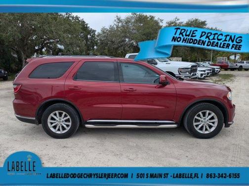 Deep Cherry Red Crystal Pearlcoat 2015 Dodge Durango SXT