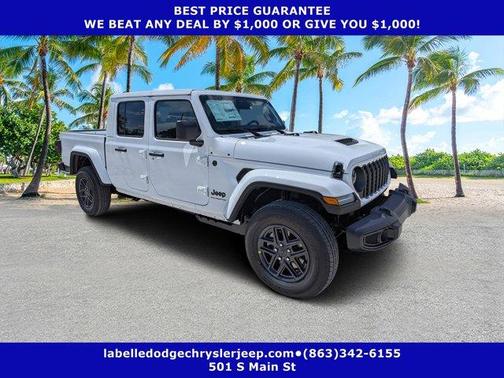 Bright White Clearcoat 2026 Jeep Gladiator Sport