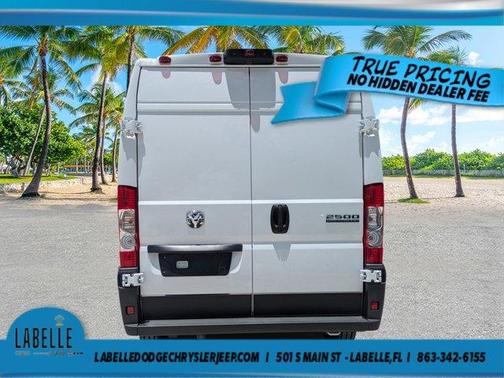 Bright White Clearcoat 2026 RAM ProMaster 2500 High Roof