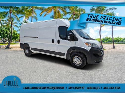 Bright White Clearcoat 2026 RAM ProMaster 2500 High Roof