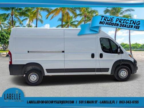 Bright White Clearcoat 2026 RAM ProMaster 2500 High Roof